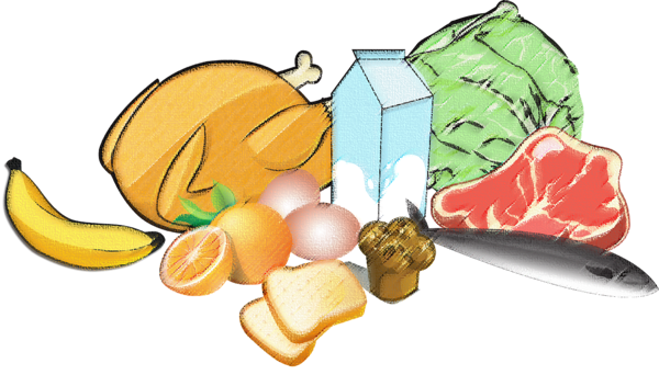 hähnchen-milch-eier-früchte-fische / pixabay_giant_bilker0_559892 Lebensmittel